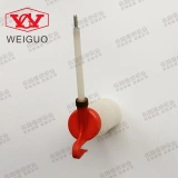 Высококачественное 180 мл швейного масляного горшка/пластиковый масляный кастрюль/косой горшок с масляным кастрюлем/заостренная горшка с осажденным во рту.