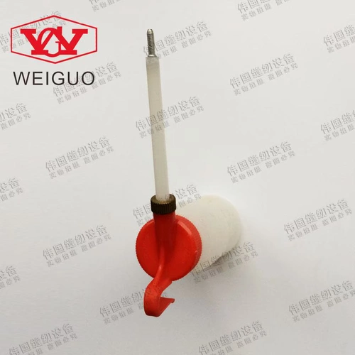 Высококачественное 180 мл швейного масляного горшка/пластиковый масляный кастрюль/косой горшок с масляным кастрюлем/заостренная горшка с осажденным во рту.