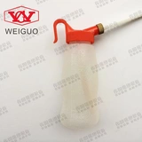 Высококачественное 180 мл швейного масляного горшка/пластиковый масляный кастрюль/косой горшок с масляным кастрюлем/заостренная горшка с осажденным во рту.