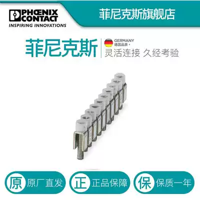 German Phoenix FBI10-6 rail type terminal block fittings fixed bridge 10 0203250