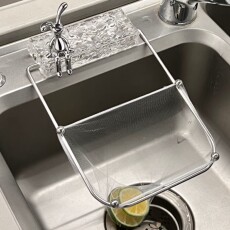 Фильтр для воды 轻奢厨房水槽过滤网洗碗池厨余垃圾沥水网水池滤网剩菜防堵支架