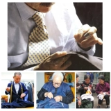 Домашняя иглоукалывание иглоукалывания, пожилые люди с бесплатными большими иглами для швейной одежды без ручной работы без резьбы не нужно носить,