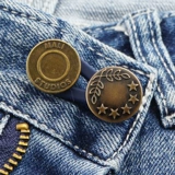 Измените брюки талию, чтобы удалить пряжку для джинсов, чтобы отрегулировать разбавление по окружности талии, чтобы увеличить толстые мужчины и женские кнопки штанов