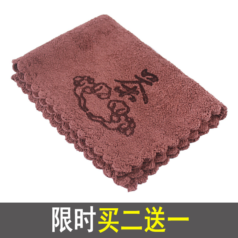 Xin Yun thickening large cotton tea towel Chinese wind embroidered tea towel tea towel tea coupon dabble