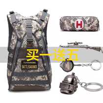 Jedi survival first class bag eating chicken 1 backpack mens shoulder bag fashion trend High School junior high school schoolbag