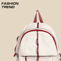 School bag female college students computer bag design sense niche Tide brand original Japanese College backpack junior high school students shoulder bag