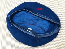 Stock Blue Empty Beret Wool Berets Art Performance Photography Little Sister Berets