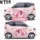 Dâu Gấu Dán Xe Hơi Gấu Nâu Dễ Thương Dán Xe Hơi Trầy Xước Trang Trí Wuling Hongguang Macaron Mini Miếng Dán decal ô tô lôgo oto