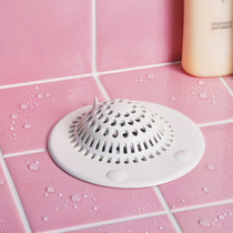 Japanese bathroom hair filter net toilet leak cover hairproof wash basin sewer sink anti-block magic device