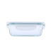 ộp cơm giữ nhiệt inox 304 Lò vi sóng Nhật Bản hộp cơm thủy tinh hình chữ nhật hộp kín có nắp hộp cơm trưa tủ lạnh trái cây nhà bếp giòn - Hộp cơm điện sưởi ấm bộ hộp cơm giữ nhiệt Hộp cơm điện sưởi ấm