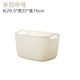 hop dung do Cửa hàng bách hóa nhỏ lưu trữ giỏ quần áo giỏ cống giá tươi công chúa đầu giường phòng tắm nhíp dệt giỏ lưu trữ hình chữ nhật - Trang chủ hộp nhựa đựng bánh