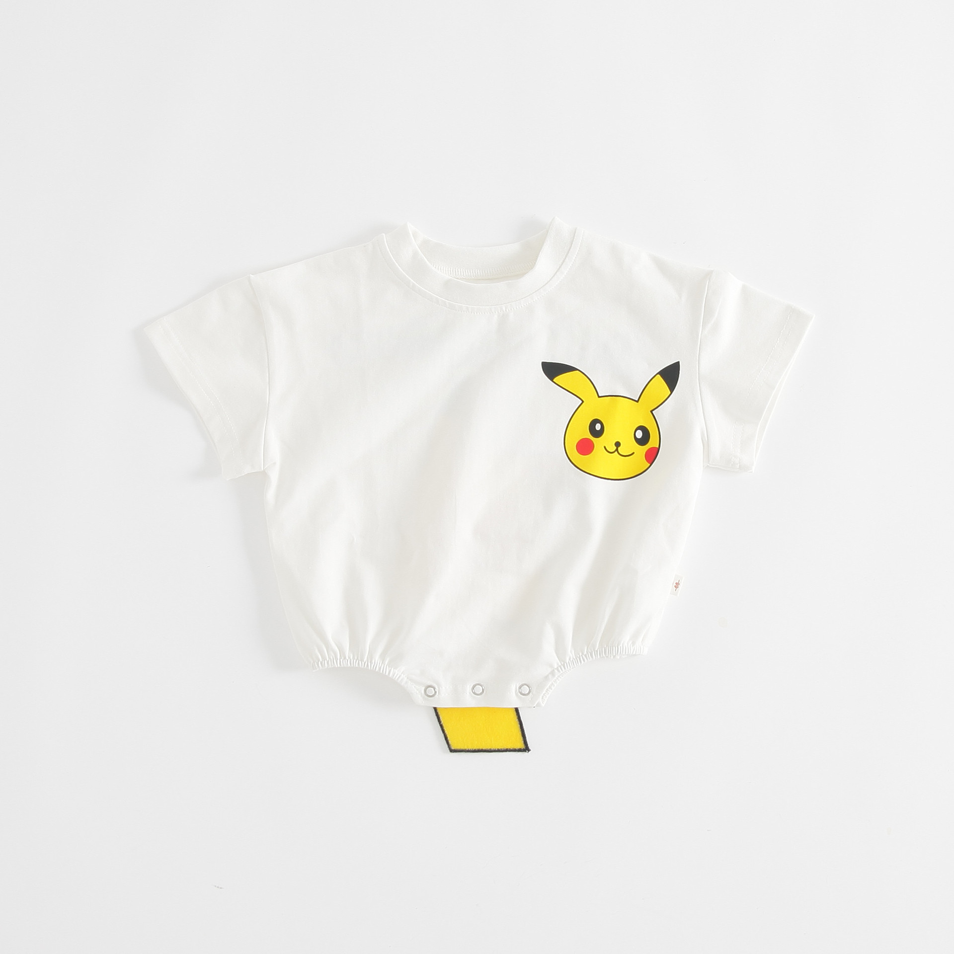 Lắc âm thanh của quần áo trẻ em nóng mô hình pikachu dễ thương ngắn tay hình tam giác kaki túi leo núi quần áo rắm