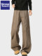 Wassup Tenet American Retro Straight-Leg Workwear Jeans for Men, Autumn Trendy Brand Loose Casual Versatile Long Pants
