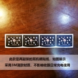 Применимо к Airpods Pro Hearset Hearse Harder Sticker Personal Tide Card 3M Пленка модификация модификации защитная пленка цветовая пленка Tide