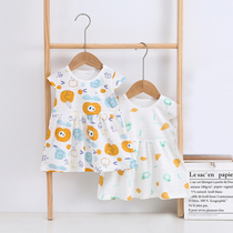 Baby girl skirt cotton summer girl dress thin little girl princess dress 1 baby Summer Dress 2 year old child