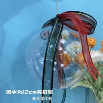 50 50 12cm acrylic balls high through bright thickness big hand diy water crystal balls