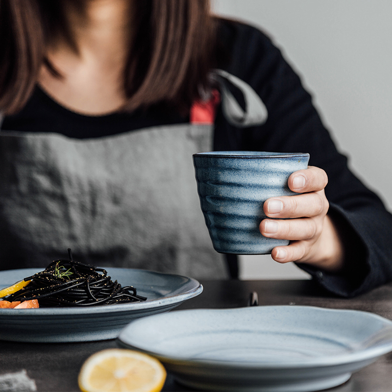 The content aizen Japanese ceramics tableware suit western pasta dishes dishes fruit salad bowl dish suits for