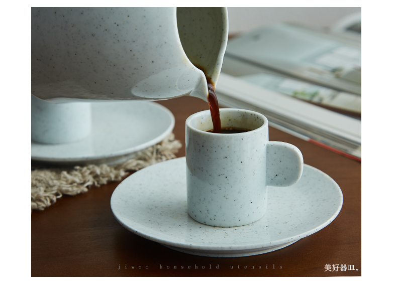 That thing creative hand grinding coffee filter cup of coffee pot ceramic home office keller of coffee cup
