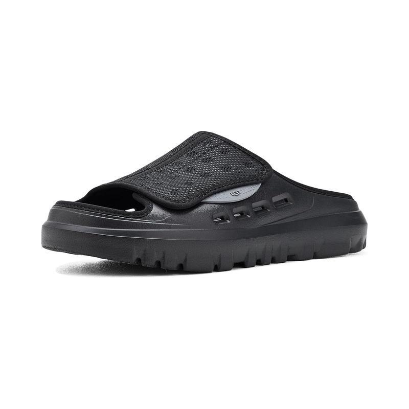 Ugg Men's Slippers, Breathable, Sweat-Absorbent, Soft-Soled, Lightweight, Mesh Slip-On Style, Lightweight Recycled Fiber, Summer Model