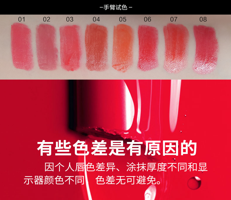 Sakura Hydrating Bright Lipstick ZD7001 Son dưỡng ẩm Son môi Girl Heart Sandwich Lipstick Pháp Makeup - Son môi a37 black rouge