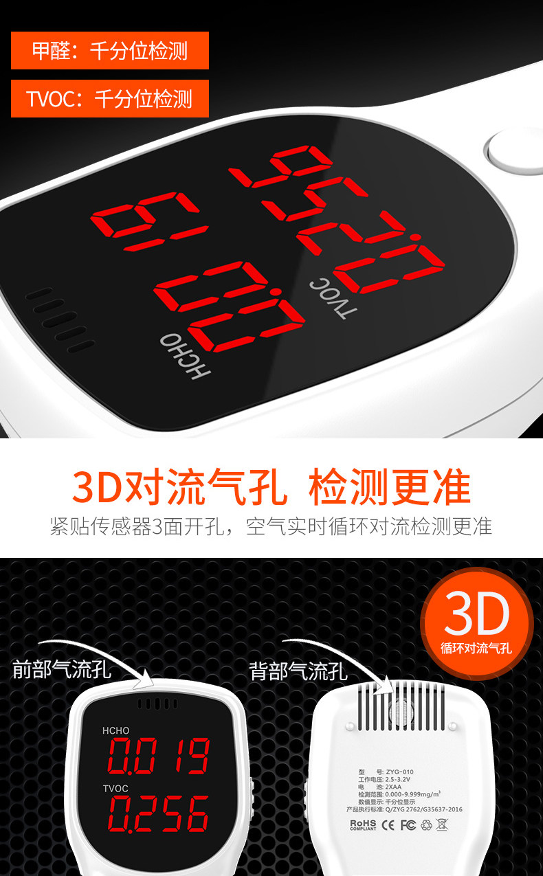 我们买过 自由光 专业甲醛检测仪 确实有效果 家装必备 图14