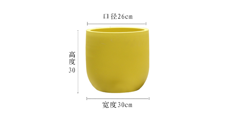 Artificial the plants traveler banana ground ceramic flower pot flower implement sitting room adornment fake green plant in northern wind bonsai tree flowers