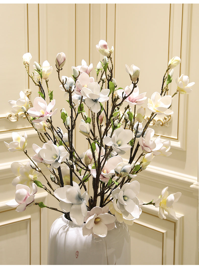 The Simulation of demand flowers, single flowers, silk flowers sitting room the bedroom of tea table furnishing articles kapok flowers demand silk flowers