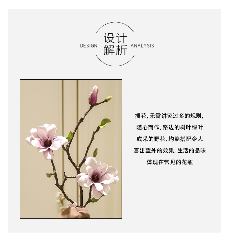 Simple simulation demand flower tea table table inserted floral furnishing articles flowers, dried flowers sitting room decoration home decoration