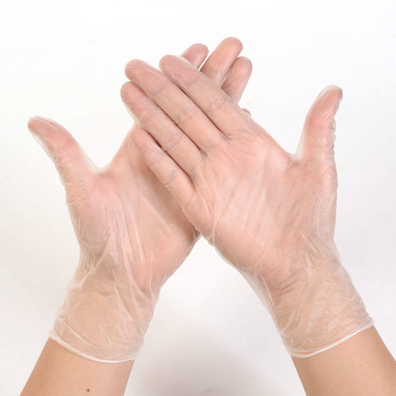 Disposable gloves PLASTIC DENTAL PVC CHECK BAKING HOME KITCHEN CLEAN WATER PROOF ANTI-OIL TRANSPARENT TPE HAND FILM
