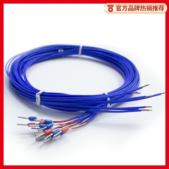 Sonda de temperatura instrumento de inspección de temperatura multicanal JK-8U/línea de prueba 16U/termopar tipo K de grupo 2 metros/8 piezas