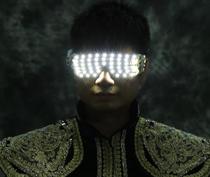LED luminous glasses bar Disco luminous glasses Bar stage party performance glasses mens and womens glasses