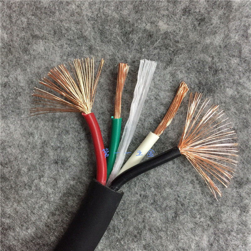 Cable 4 core 0 3 0 5 0 5 5 1 5 2 2 5 2 5 square wire Pure copper outdoor engineering power cable