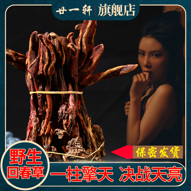 Yunnan Huchun Huang 500g wild grass tops of the tianzhu male nourishes the cistal bubble alcohol formula soup