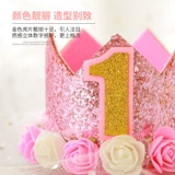 Детская шапка, креативный аксессуар для волос для принцессы, наряжаться, популярно в интернете