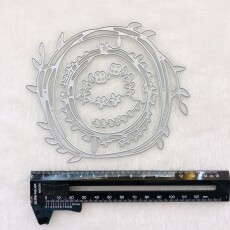 Выбивая прибор 压花刀模纸艺diy装饰花环scrapbook贺卡制作手帐素材junkjournal