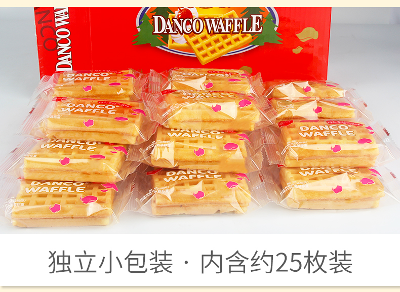 华东返10猫卡！丹夫华夫饼原味720g礼盒