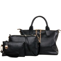 2017fashion women 3 bags purse Shoulder Messenger handbags