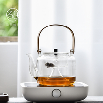 High temperature cooking glass kettle Tea kettle Household electric ceramic stove Kung Fu tea set Puer tea pot