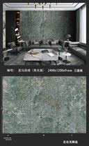  Rock board TV background wall Ceramic tile microcrystalline stone living room light luxury large board imitation marble material modern simple film and television wall