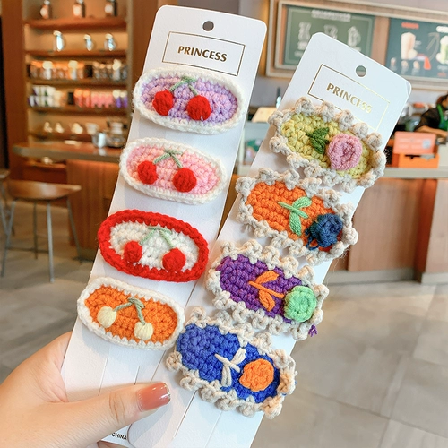 Детский демисезонный аксессуар для волос, детская безвредная заколка для волос для принцессы, мультяшные шпильки для волос, не повреждает волосы