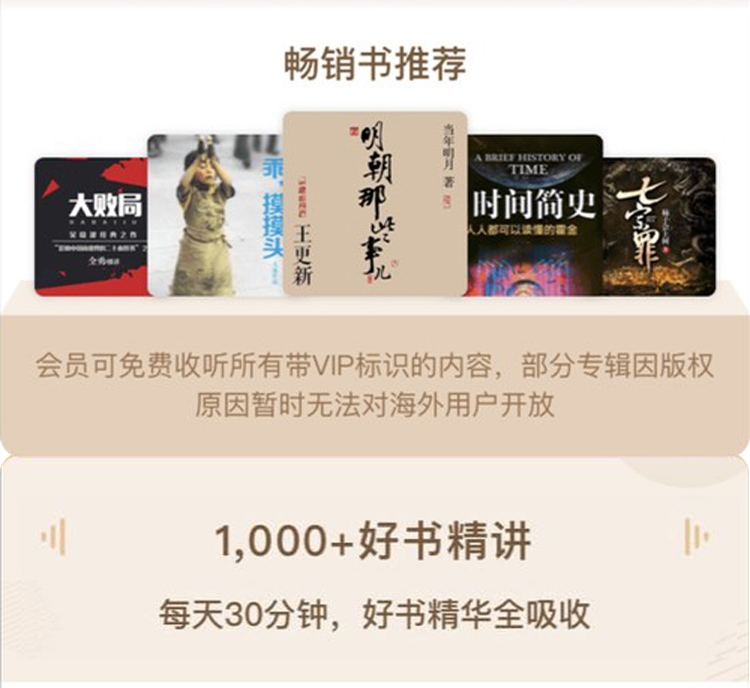 喜马拉雅FM VIP年费会员 12个月 图4