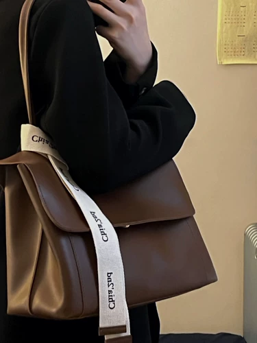 Демисезонная небольшая сумка через плечо, дизайнерская универсальная вместительная и большая сумка на одно плечо для отдыха