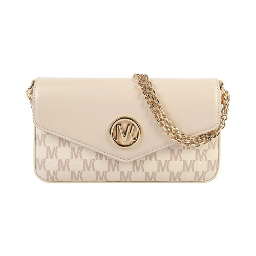 Цепь, сумка через плечо, небольшая дизайнерская универсальная сумка подмышку, сезон 2021, осенняя, тренд сезона