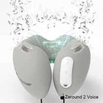 zeround2 U-shaped music pillow can play games 3D shock massage slow pressure watching TV travel lunch mate