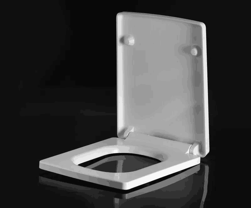 Muju toilet cover old-fashioned toilet suitable for square UF slow drop thickened square cover