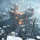 Ue Unreal - Winter Siege Battlefield Castle Watchtower - Siege of Ponthus Environment