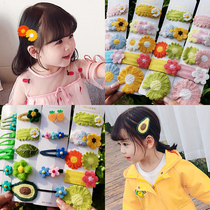 Summer children hairclip BB clip card broken hair Korean cute princess hairpin girl hair accessory clip baby banghai clip