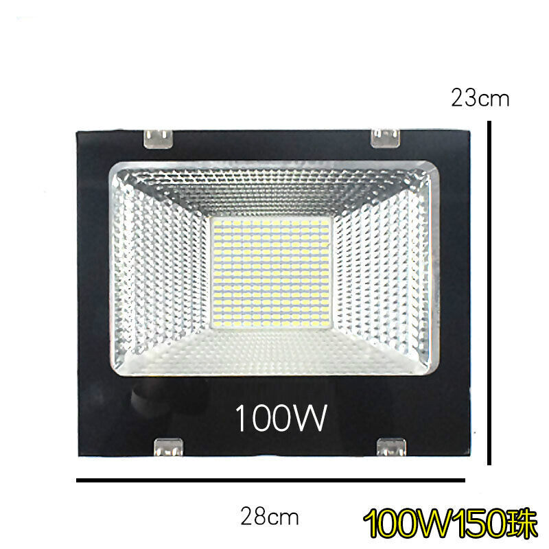 LED Floodlight Outdoor Waterproof Light Outdoor Floodlight 100W Tangled Spotlight Courtyard Lamp site Plant Gate Lights