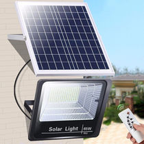 Solar Lamp Street Lamp Home LED Floodlight Outdoor Waterproof Remote Control Induction Courtyard Lamp Rural Outdoor Lighting