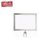 Cast solid one-meter line plug-in isolation belt telescopic belt fence bank queue isolation column warning pile safety line stainless steel